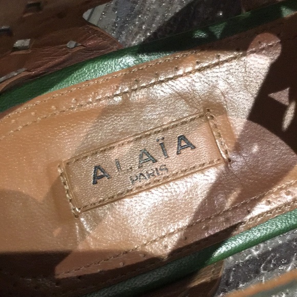 Azzedine Alaia Flat Sandals size 38 - Picture 7 of 16